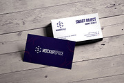 Elegant Business Cards Mock-up, a Product Mockup by MockupSpace (Thumbnail 4 of 12)