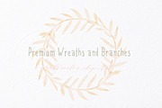 Premium Wreaths and branches, an Illustration by LABFcreations (Thumbnail 4 of 4)