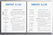 Resume Template | Dorothy, a Resume Template by ResumeWorkshop (Thumbnail 2 of 5)