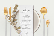 Wedding Menu Template SQF08, an Invitation Template by ResumeFabs (Thumbnail 4 of 7)
