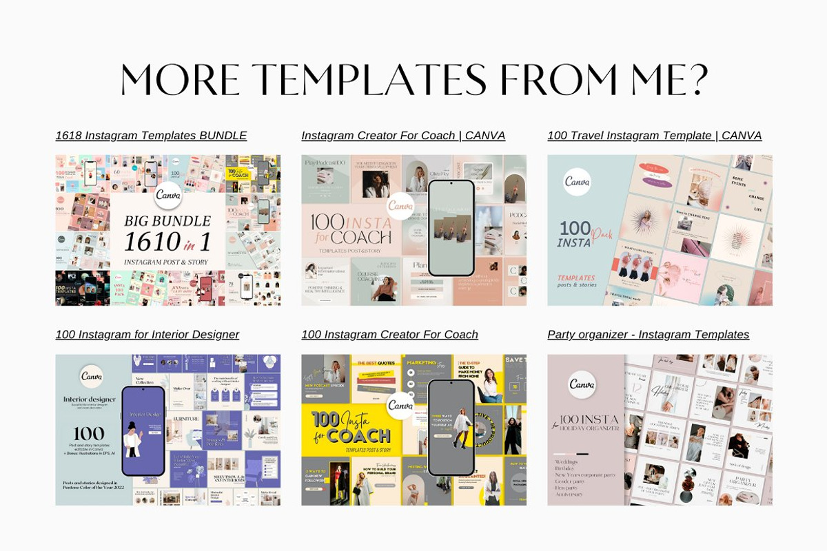 ARTI - Instagram Templates Pack, a Social Media Template by Lafnaeri
