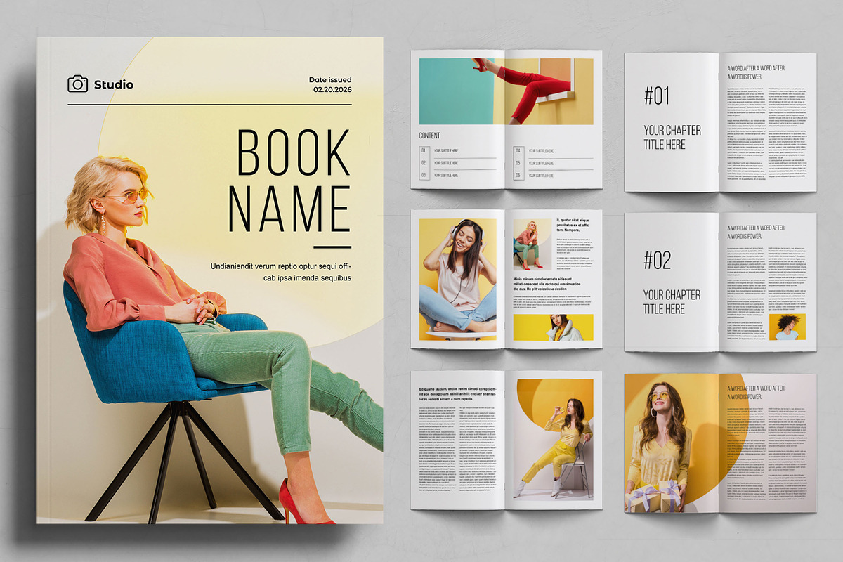 Book Layout, a Brochure Template by ContestDesign (Photo 1 of 3)