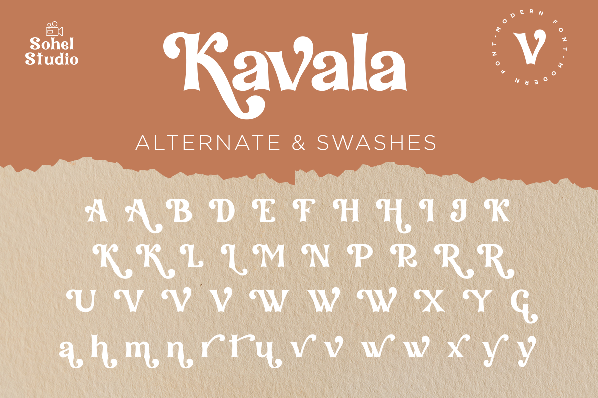 Kavala - Modern Serif, a Serif Font by Sohel Studio (Photo 14 of 15)