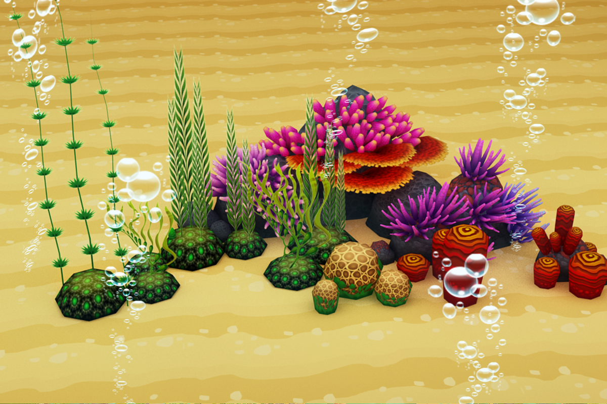 Coral Forest - Seaweed Valley, an Environmental 3D Model by Souchenki (Photo 11 of 16)