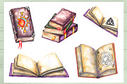 Magic, witchcraft, and Halloween, an Education Illustration by Olha's watercolor (Thumbnail 7 of 19)