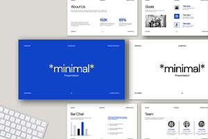 Clean Minimal Corporate Presentation, a Presentation Template by Mighty-Slide