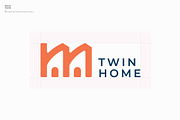 Twinhome logo, a Branding & Logo Template by blends.studio (Thumbnail 3 of 4)