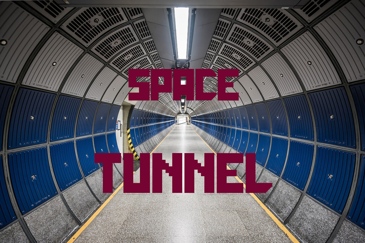 Galactica Grid Font preview 5