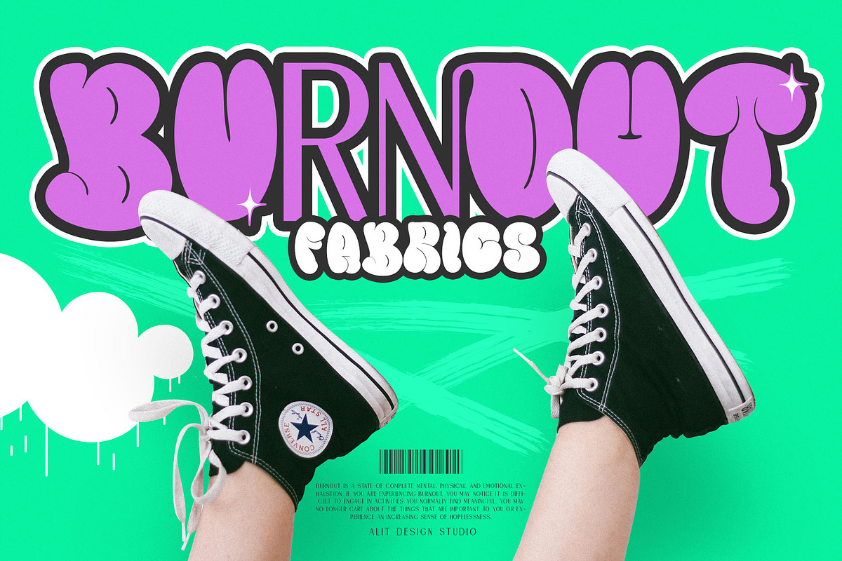 Mamboo Bubble Mix Graffiti Font, a Sans Serif Font by alit design (Photo 6 of 20)