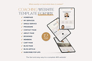 Wix Website Template for Coaches, a Wix Template by vectorocean (Thumbnail 3 of 11)