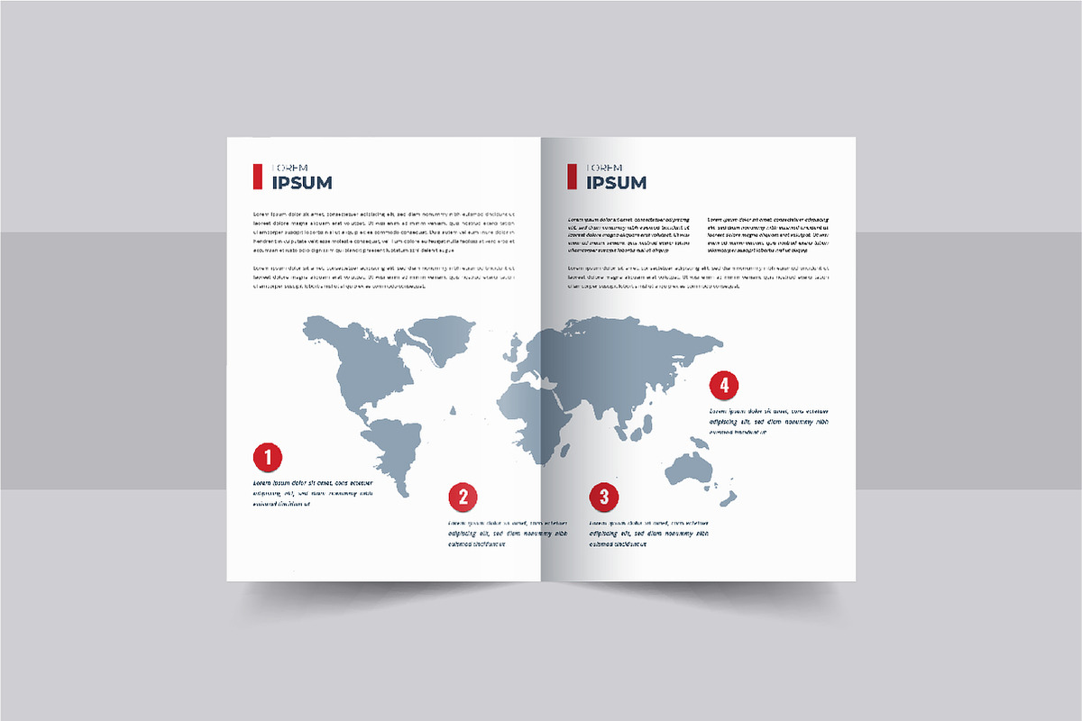 Company white paper design template, a Brochure Template by Pavel_design (Photo 7 of 9)
