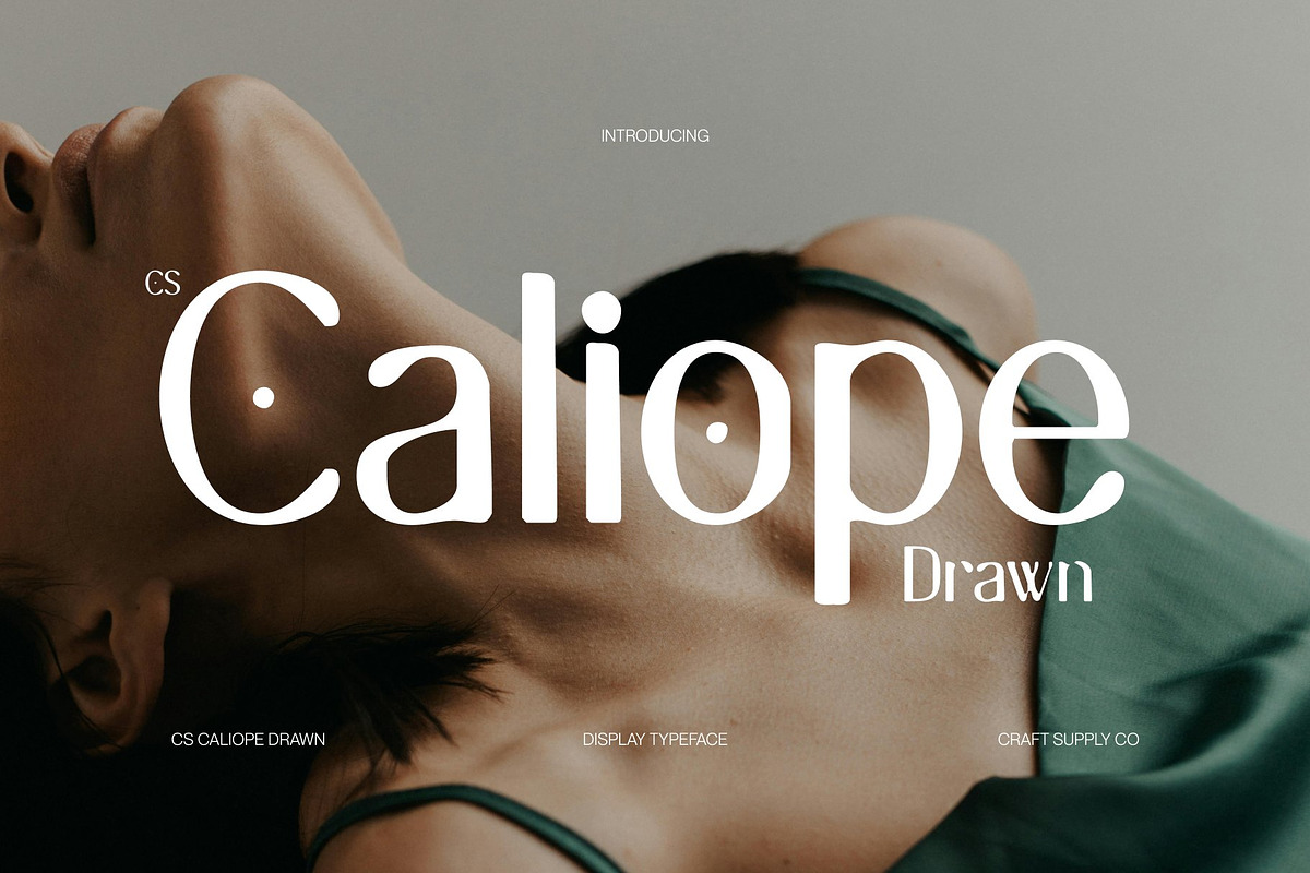 CS Caliope Drawn, a Sans Serif Font by Craft Supply Co. (Photo 1 of 8)