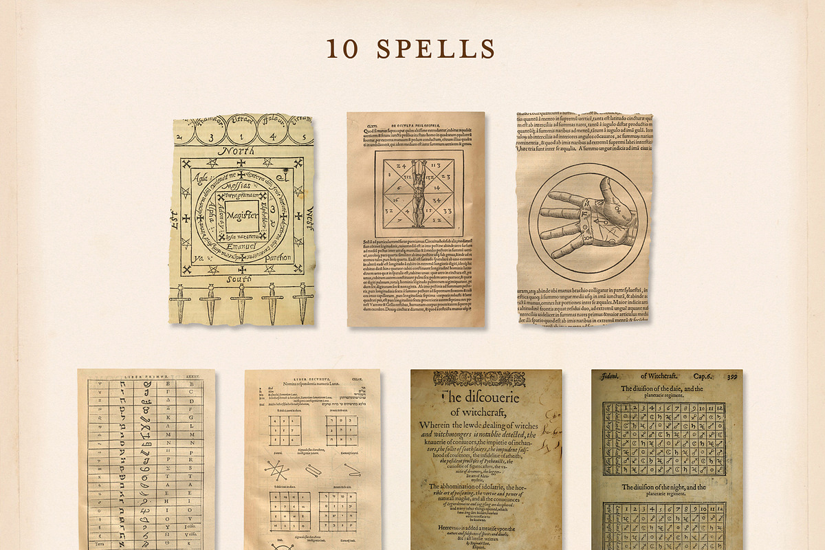 175 Vintage Halloween Ephemera, an Object Graphic by The Object Atlas (Photo 13 of 13)