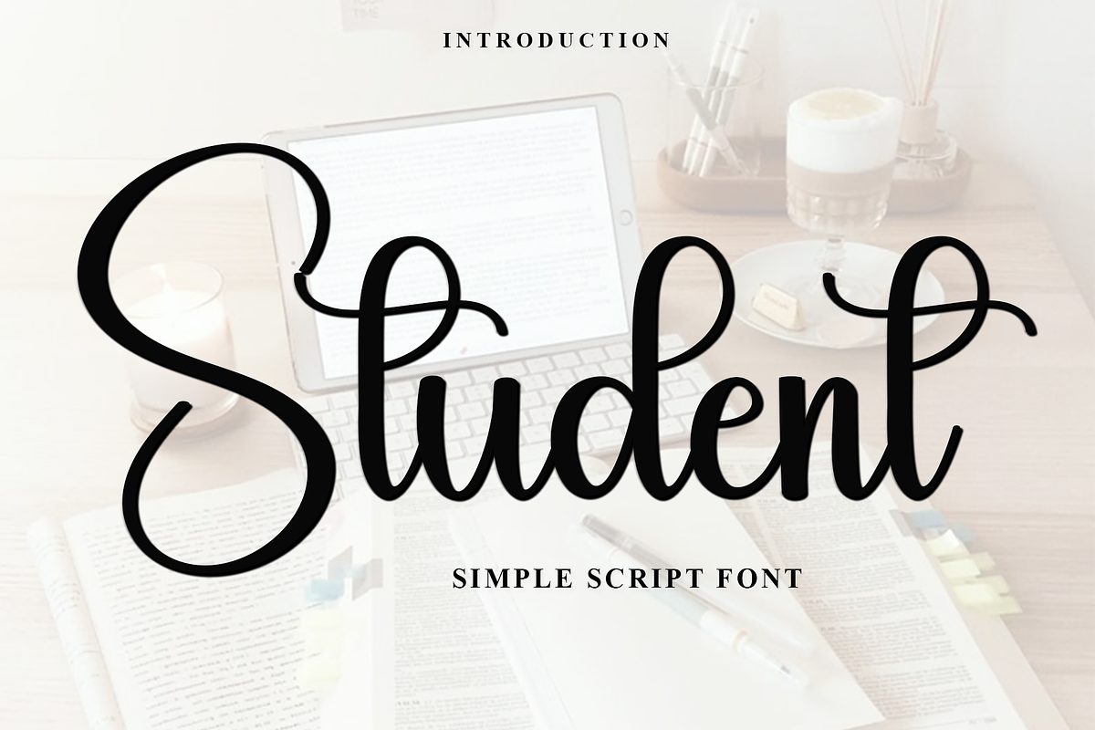 Monday Rainbow, a Handwritten Font by FreshTypeINK (Photo 1 of 8)