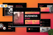 Business Plan - Corporate GSL, a Presentation Template by Deepslide Studio (Thumbnail 1 of 6)
