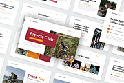 Bicycle Sports Club Google Slide, a Presentation Template by SquidPixey (Thumbnail 5 of 6)