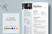 Corporate Resume Template, a Resume Template by DesVert (Thumbnail 2 of 6)