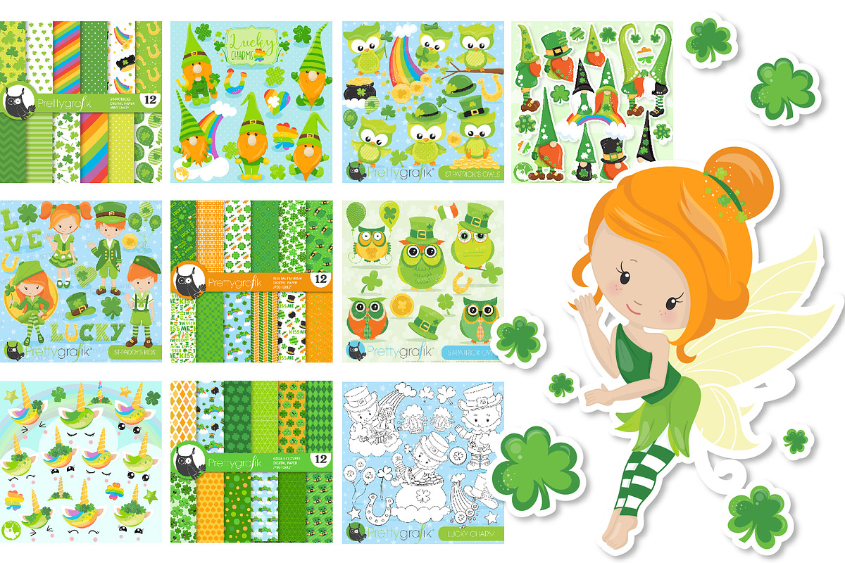 St-Patrick's day bundle - 750 in 1, an Illustration by PrettyBundles (Photo 4 of 4)