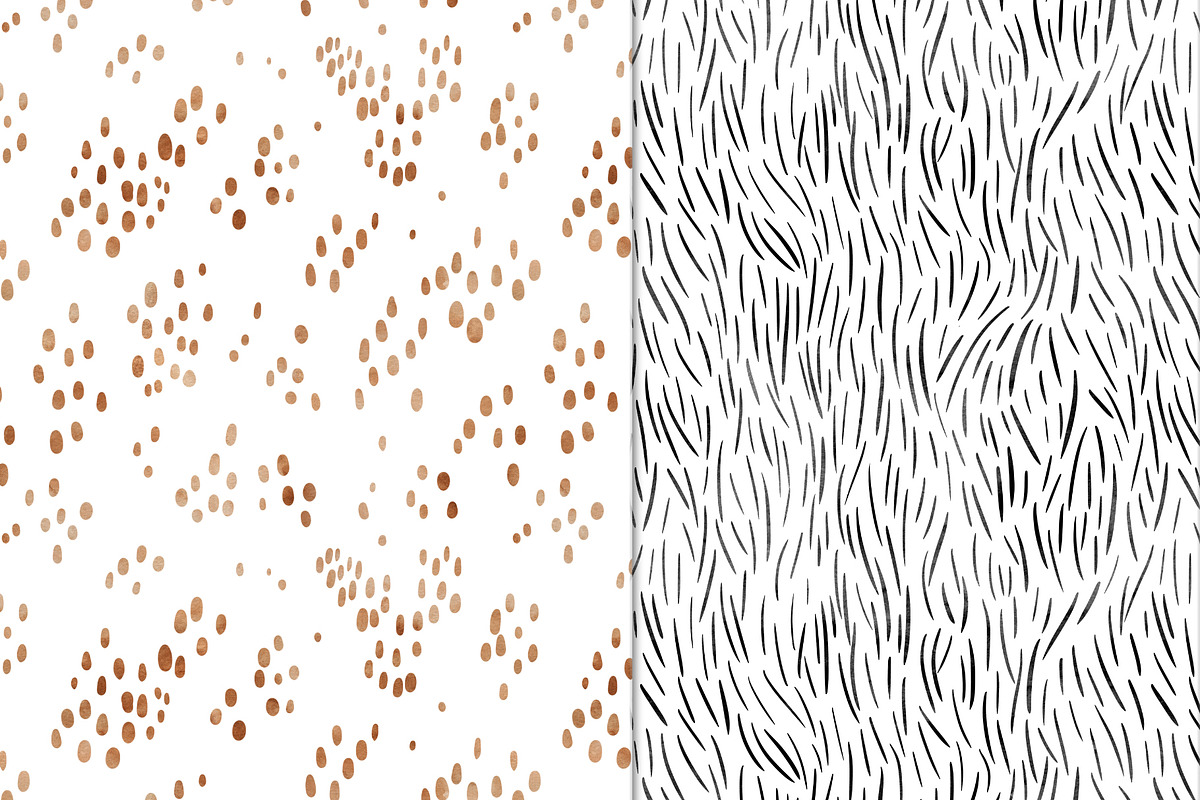 Safari Animal Print Patterns, a Pattern Graphic by Pattern + watercolor (Photo 3 of 8)