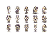 Funny Easter Bunny Clipart Bundle, an Illustration by GatewayDesign (Thumbnail 3 of 6)