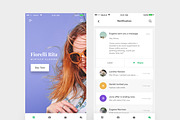 Galilio Landing page for sunglasses, an UI Kit Template by Divanraj (Thumbnail 2 of 3)