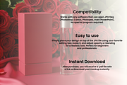 Valentine Perfume Bottle Mockup 1000, a Packaging Mockup by KennedyStudio (Thumbnail 14 of 15)