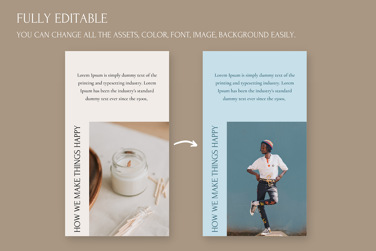 Aesthetic IG Post & Stories Template, a Social Media Template by Rumiz Design (Photo 11 of 13)