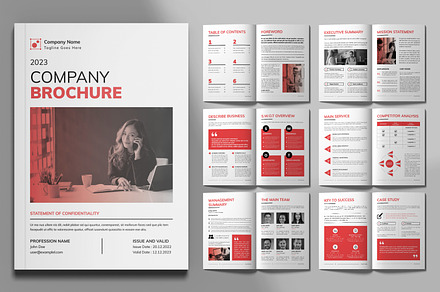 Creative Company Brochure Design, a Brochure Template by MightyDesign