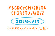 Bome_Wolker. Funny font, a Script Font by Yaniko (Thumbnail 3 of 5)