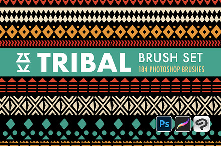 Tribal Brush Set