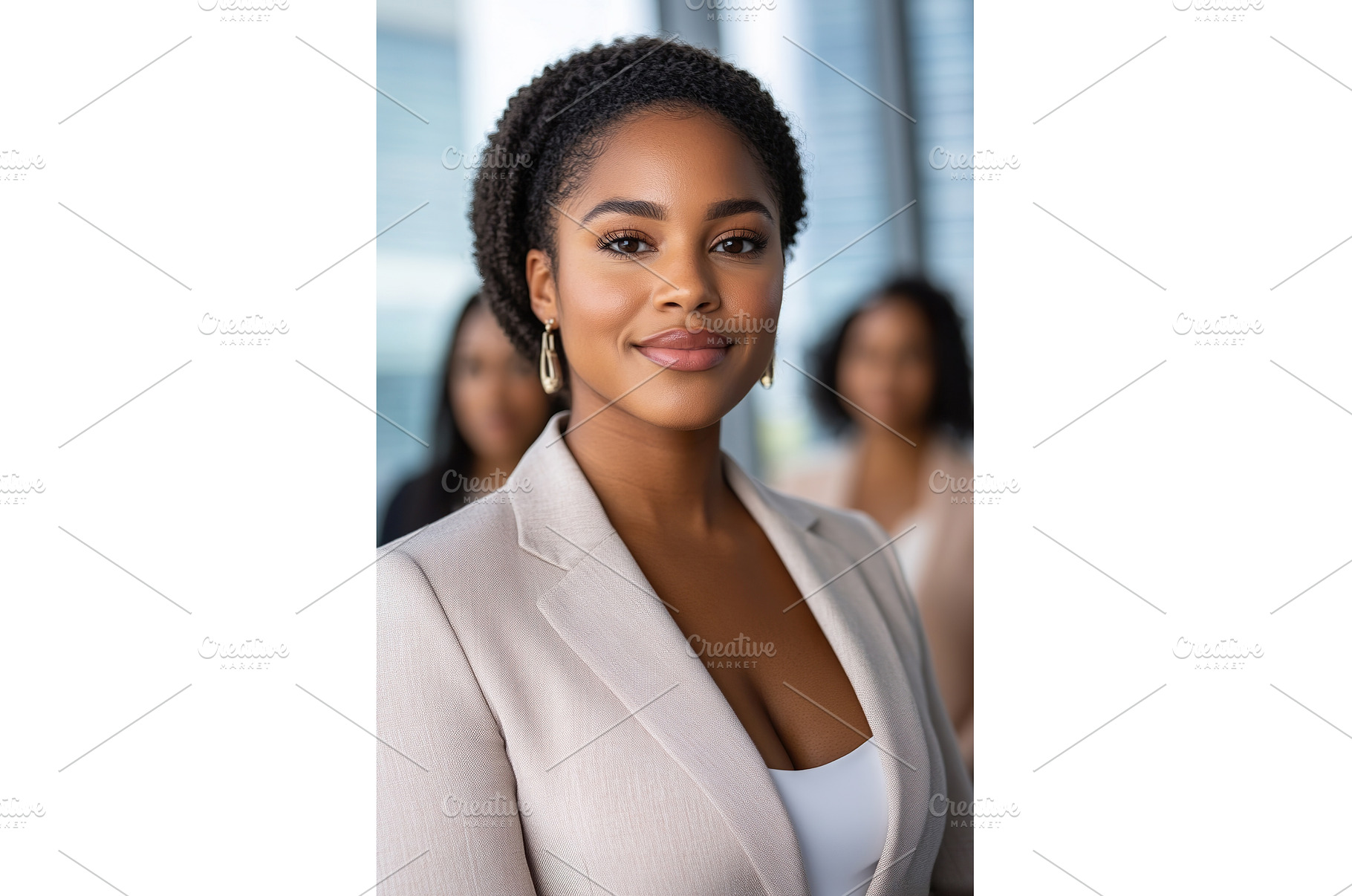 Headshot of Smiling African Woman in, a Person Photo by Lermont51