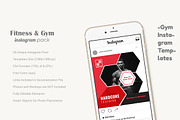 Fitness & Gym Social Media Pack, a Social Media Template by ZAAS (Thumbnail 5 of 6)