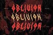 CS Aligator – Black Metal Font, a Blackletter Font by Craft Supply Co. (Thumbnail 6 of 8)