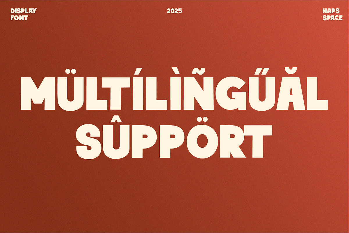 Moongazer Bold Display, a Sans Serif Font by Haps Space (Photo 6 of 15)