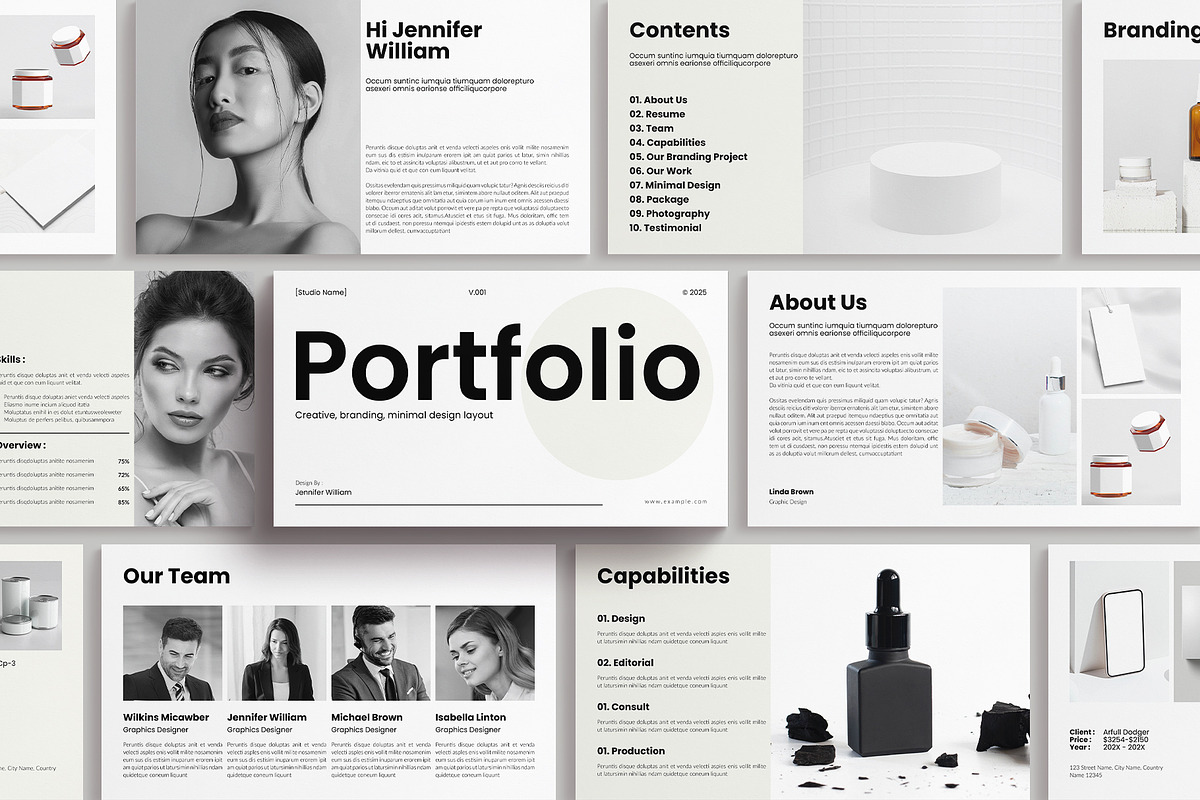 Portfolio Presentation Template