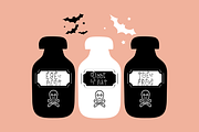 Batty Belfry Halloween Bats Font, a Serif Font by Dancing with Ink (Thumbnail 12 of 24)