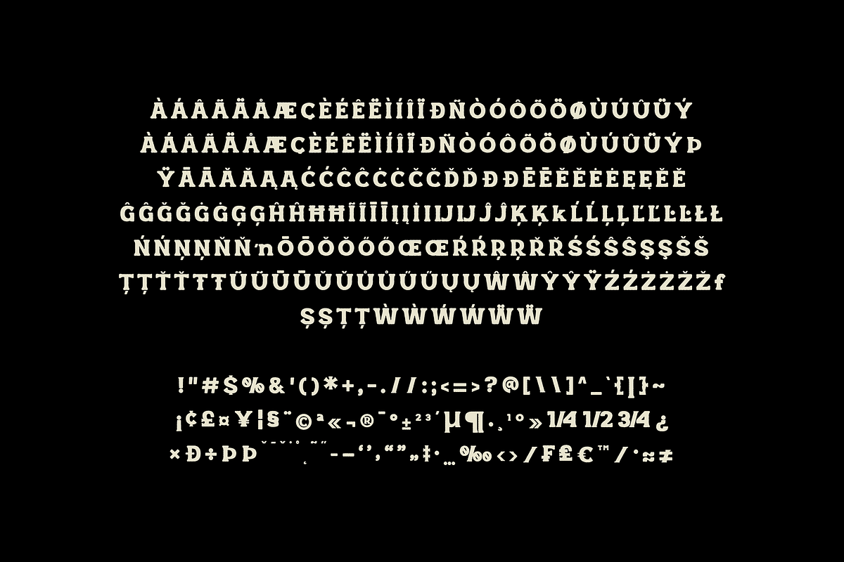 Carnivels - Bold Retro Serif Font, a Serif Font by Typeparties (Photo 12 of 12)