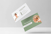 Wellness Business Card Template, a Business Card Template by WheelieMonkey (Thumbnail 2 of 2)