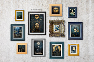 DARK TALES Whimsical Art Prints