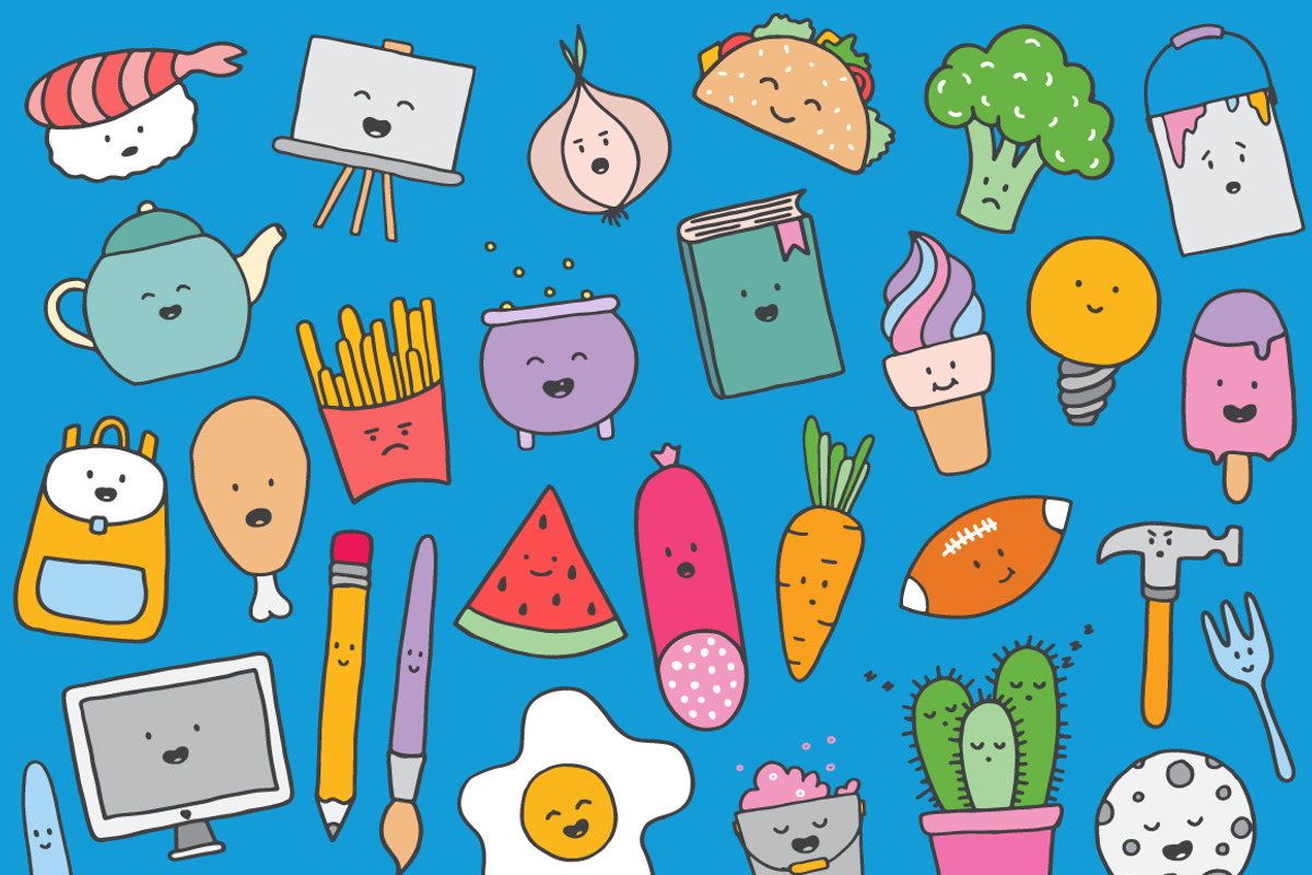 Cartoon Toolkit, an Animal Illustration by Julia Dreams