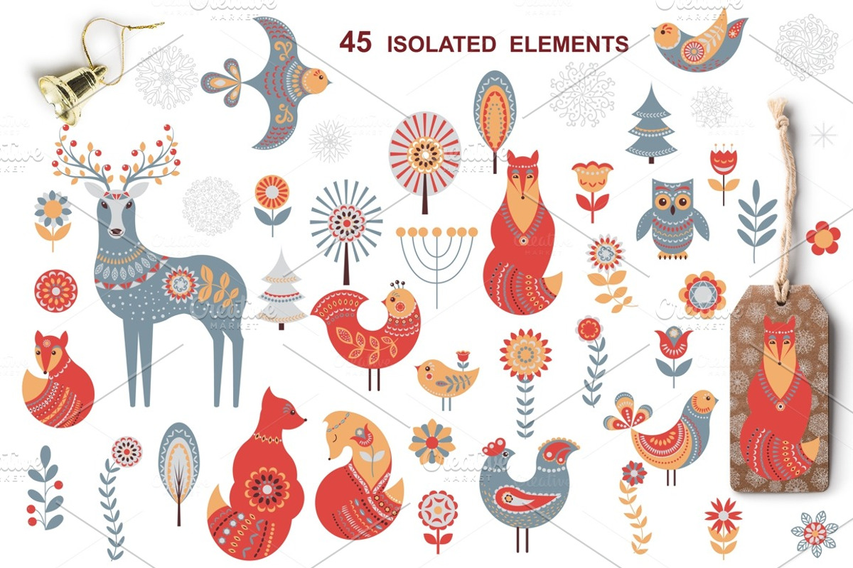 Scandinavian Tale, a Decorative Illustration by Irina Skaska (Photo 8 of 12)