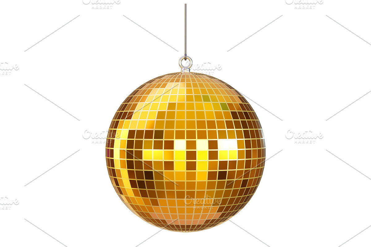 Glossy 3d Disco Ball, an Object 3D Model by Hannet (Photo 4 of 5)