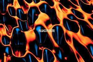 Fluctuate: Fluid Metallic Textures