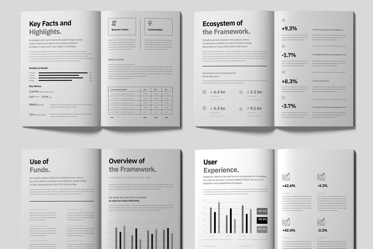 White Paper Template, a Brochure Template by ContestDesign (Photo 3 of 4)