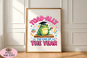 Cute Graduation Frog PNG, a Seasonal Illustration by Daily.Designs (Thumbnail 5 of 5)
