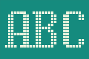 Display Squares Two Font, a Font by GG Design (Thumbnail 2 of 10)