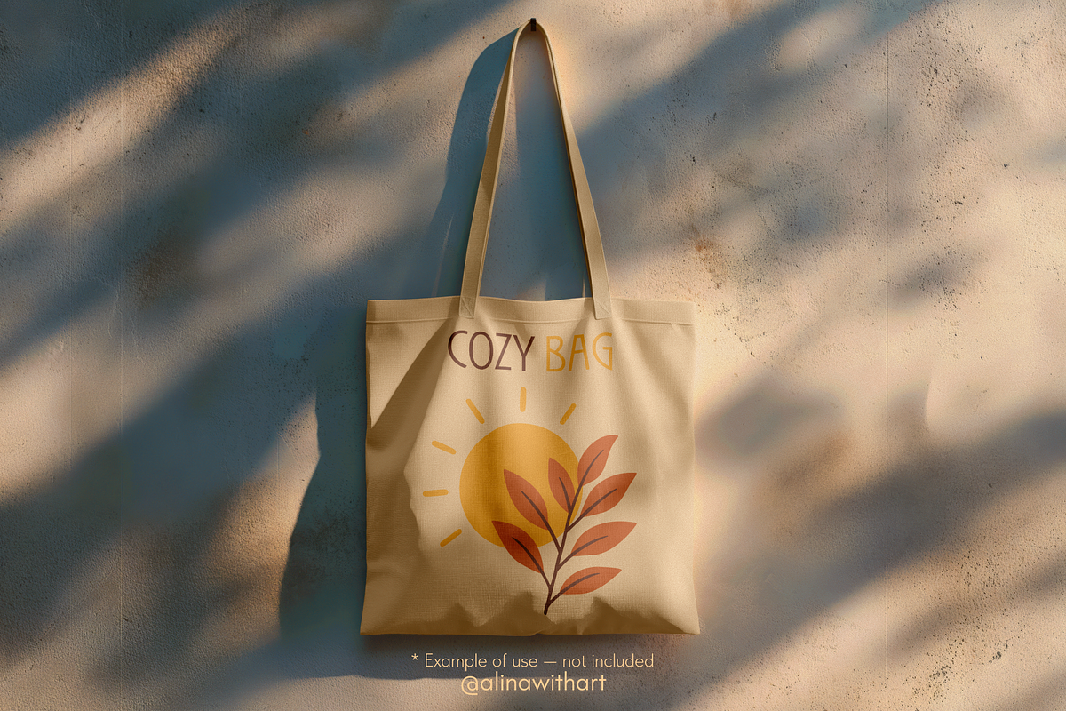 Cozy Autumn Wellness Set, a Seasonal Illustration by alinawithart (Photo 5 of 10)