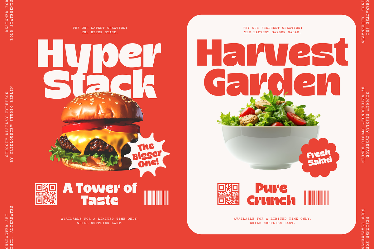 Stuggi – Modern Display Font, a Sans Serif Font by Gridlounge (Photo 6 of 17)