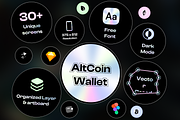Crypto Wallet UI Kit, an UI Kit Template by Trung (Thumbnail 3 of 6)