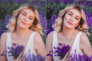 Lavender Pro Lightroom Presets